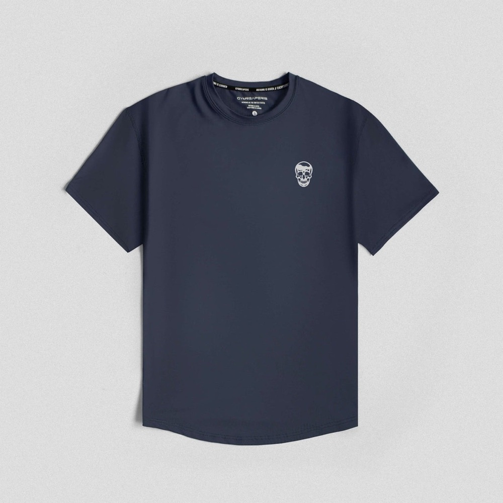 GymReaper PERFORMANCE SHORT SLEEVE SHIRT - NAVY